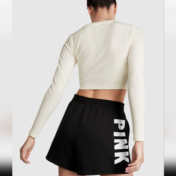 PINK Victoria's Secret long-sleeved crop top - Picture 5 of 6
